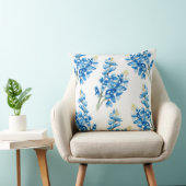 水彩ブルーボンネット クッション (椅子)