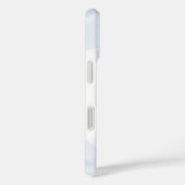 水彩ブルーミニマリストやる気を起こさせる引用文 Case-Mate iPhoneケース (裏面 / 右)