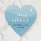 水彩ブルー結婚ズ・サンキュー フェイバータグ (裏面)