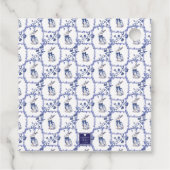 水彩ブルー&ホワイトチャイノアイセリーバニーラビット フェイバータグ (裏面)