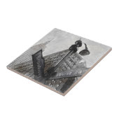 水彩ブロードウェイコーナーサインセラミックタイルNYC タイル (側面)