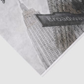 水彩ブロードウェイコーナーサインティッシュペーパー- NYC 薄葉紙 (詳細)