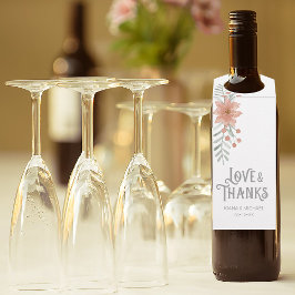 水彩ブーケ赤面ID654 ボトルネックタグ