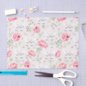 水彩プニー・ユニコーン（ピンク） 薄葉紙 (クラフト)