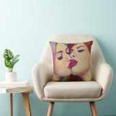 水彩プライド2女性共有aキス クッション (椅子)