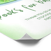 水彩プリンセスカエルベビー本 ポスター (角)