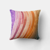 水彩プリントスローピロー/インテリアデザイン クッション (裏面)