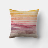 水彩プリント枕ケース/芸術枕 クッション (裏面)