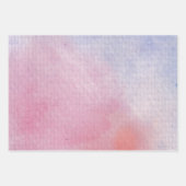 水彩プリント ラッピングペーパーシート (正面2)