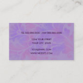 水彩プルーム名刺 名刺 (裏面)