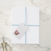 水彩プロテアのクラフトギフトタグ ギフトタグ (より糸付き)