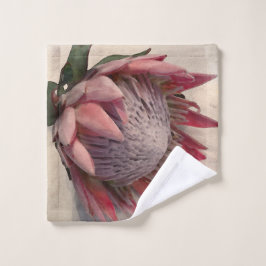 水彩プロテア ウォッシュタオル