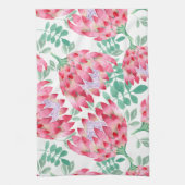 水彩プロテア キッチンタオル (縦)