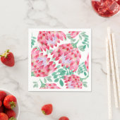 水彩プロテア スタンダードカクテルナプキン (インサイチュ)