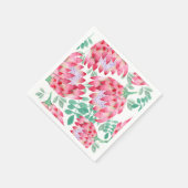 水彩プロテア スタンダードカクテルナプキン (角)