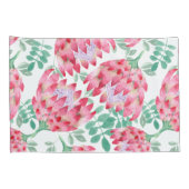 水彩プロテア 枕カバー (裏面-右)