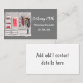 水彩プロフェッショナルホームオーガナイザー 名刺 (正面/裏面)