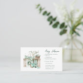 水彩プロフェッショナル洗浄 名刺 (スタンド正面)