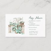 水彩プロフェッショナル洗浄 名刺 (正面)