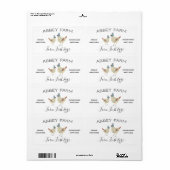 水彩ヘンファーム生卵カートンラベル ラベル (フルシート)