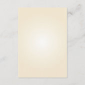 水彩ベゴニアス結婚フローラ詳細 エンクロージャーカード (裏面)