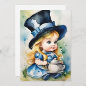 水彩ベビーアリスinワンダーランド シーズンカード (正面/裏面)