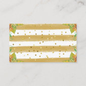 水彩ベビーキリン赤ちゃんシャワーベビー本 エンクロージャーカード (裏面)