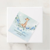 水彩ベビーキリン青花メッセージカード フェイバータグ (インサイチュ)