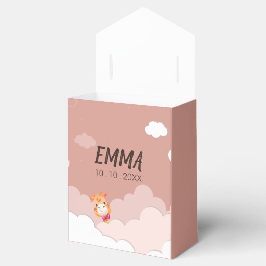 水彩ベビーキリン、サファリ動物 フェイバーボックス (オープン)