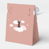 水彩ベビーキリン、サファリ動物 フェイバーボックス (裏面サイド)