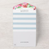 水彩ベビーコアラ月オールインワン オールインワン招待状 (外側)