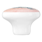 水彩ベビーゾウ模様 セラミックノブ (側面)