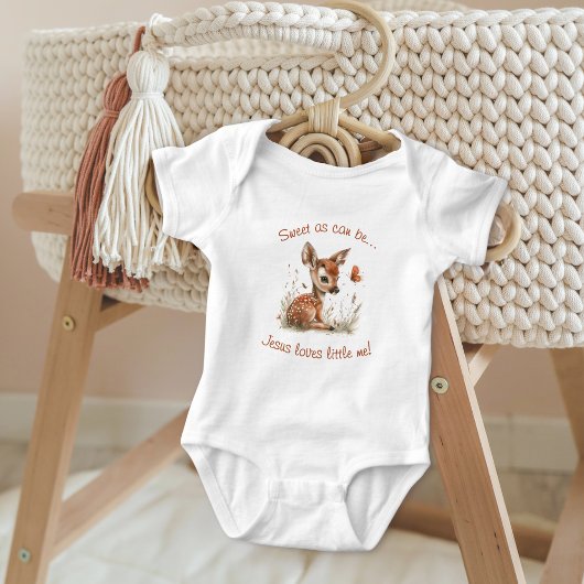 水彩ベビーディアイエズラブズベビーボディスーツ ベビーボディスーツ