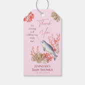 水彩ベビーナルファル&シーシェルスターズ ギフトタグ (正面)