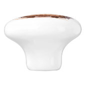 水彩ベビーハリネズミのセラミックノブ セラミックノブ (側面)