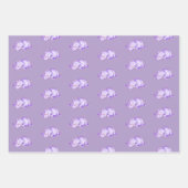 水彩ベビーヒッポ ラッピングペーパーシート (正面2)