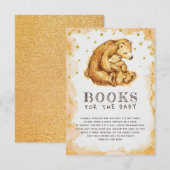 水彩ベビーブックベビー エンクロージャーカード (正面/裏面)