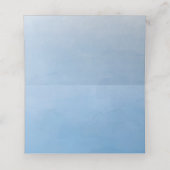 水彩ベビー宇宙飛行士宇宙テーマベビーシャワー プレイスカード (内部開封)