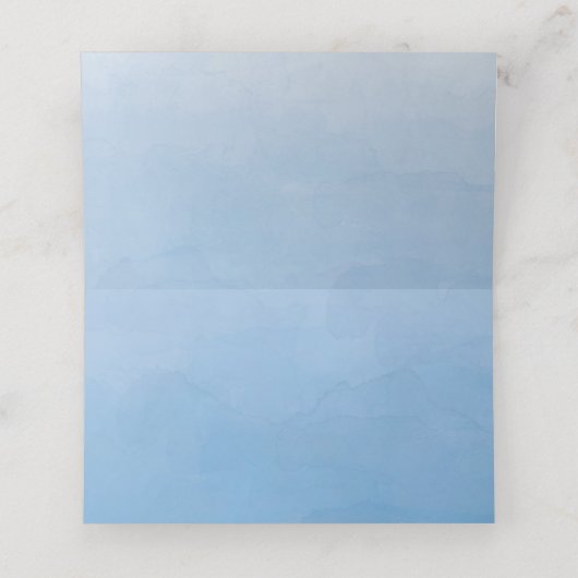 水彩ベビー宇宙飛行士宇宙テーマベビーシャワー プレイスカード (内部開封)