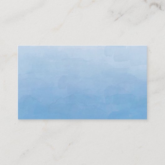 水彩ベビー宇宙飛行士宇宙ブックリクエストカード プレイスカード (裏面)