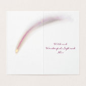 水彩ベビー誕生発表カード (内部フラット)