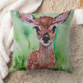 水彩ベビー クッション (ブランケット)