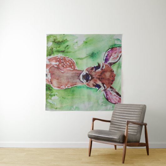 水彩ベビー タペストリー (インサイチュ(横))