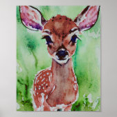 水彩ベビー ポスター (正面)