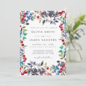 水彩ベリーサマー結婚ズ 招待状 (スタンド正面)