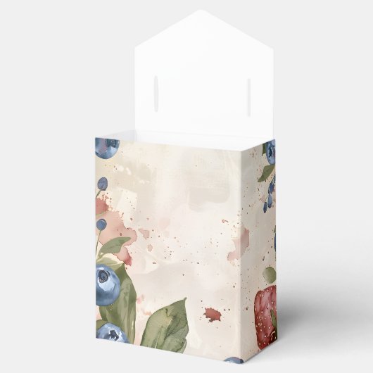 水彩ベリースイートベビーシャワー フェイバーボックス (オープン)