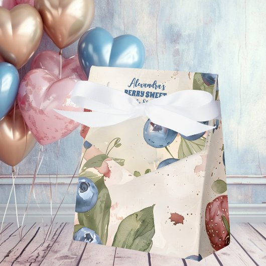水彩ベリースイートベビーシャワー フェイバーボックス