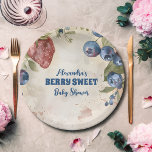 水彩ベリースイートベビーシャワー ペーパープレート<br><div class="desc">Blueberry Sweet Baby Shower紙プレートで、あなたの赤ちゃんシャワーに甘さの楽しいtouchを追加。これらの魅力的プレートは、愛らしいブルーベリーのイラストと鮮やかベリーをテーマにしたアクセントを備え、お祝いで雰囲気を作り出すお洒落のに最適である。耐久性の高い紙素材で作られたプレートは、実用性と魅力の両方を提供する。前菜やデザート、メインコースに使われても、赤ちゃんシャワーの饗宴に楽しい背景を提供。Blueberry Sweet Baby Showerのデザインと色鮮やかで、Blueberry Berry Sweet Baby Showerの紙プレートは、お客様を喜ばせ、イベントの雰囲気を高める。小さなプレートの到着を待ち望むお祝いに甘みを振りかける事で、大切な思い出を何年も大切に作り出し来た。</div>