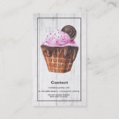 水彩ベーカリーアーティザンスイーツ 名刺 (裏面)