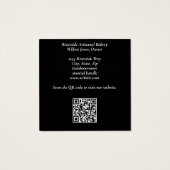 水彩ベーカリー名刺 (裏面)